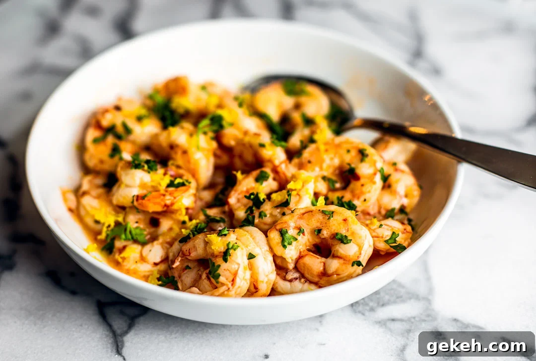Spicy Lemon Garlic Shrimp with Chilies and Herbs 5 img 17530 4