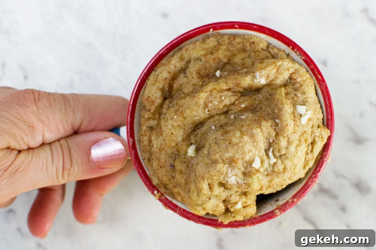 Gluten-Free Banana Mug Cake Recipe You Can Make in Minutes 5 img 1772 4