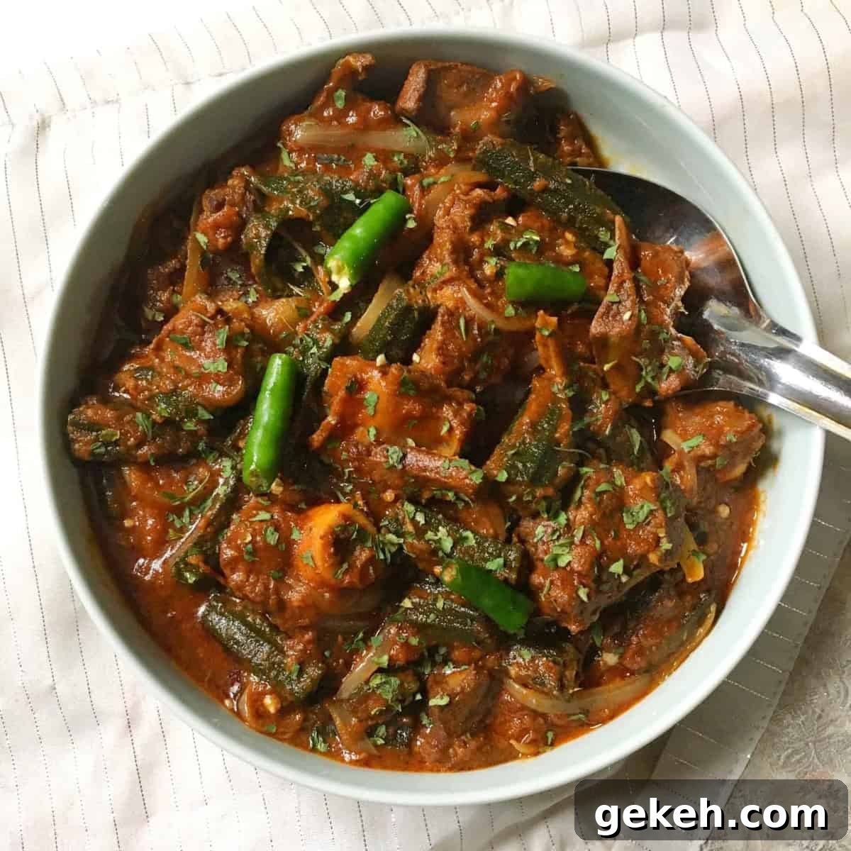 Bhindi Gosht: Spiced Lamb and Okra Curry Recipe 13 img 1819 12