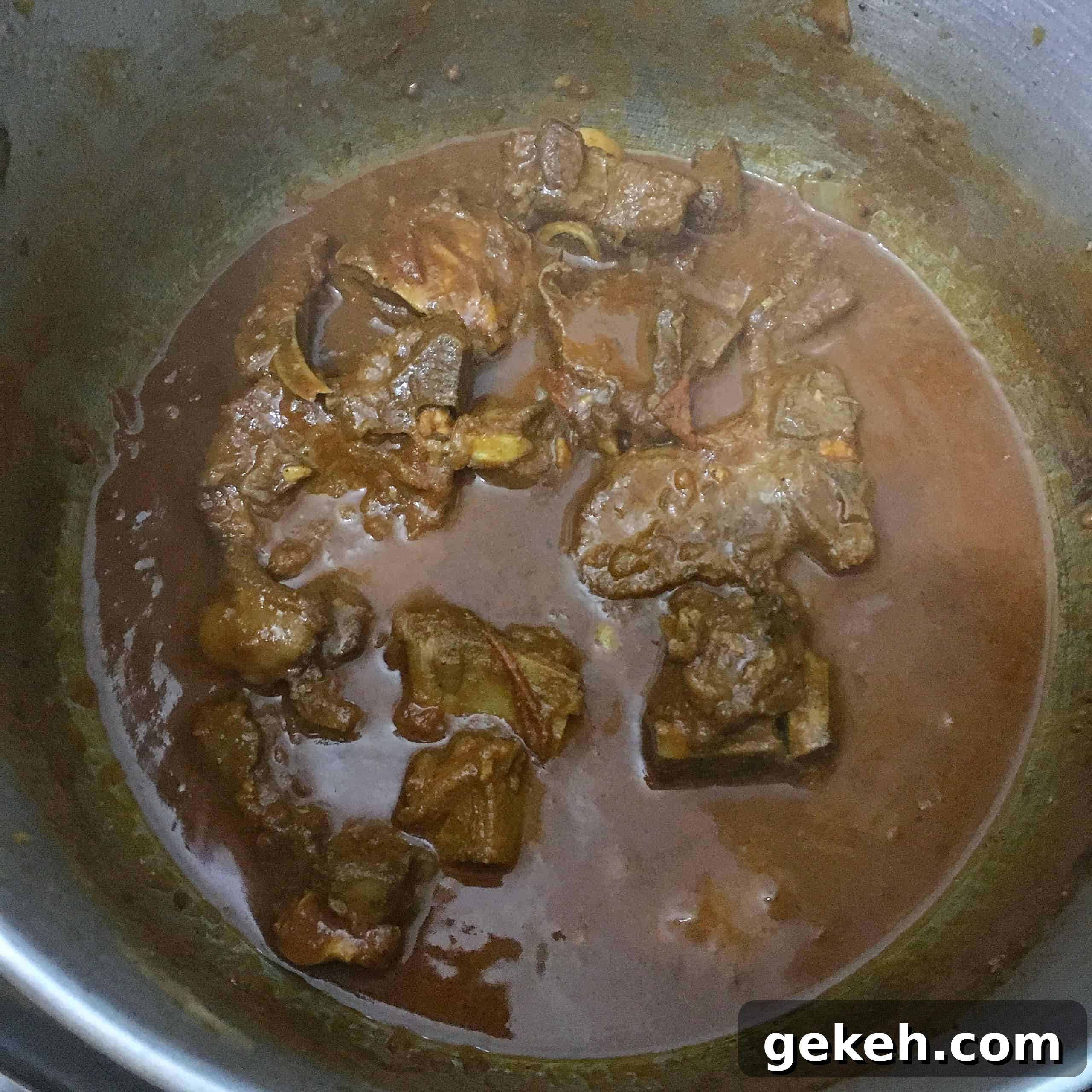 Bhindi Gosht: Spiced Lamb and Okra Curry Recipe 8 Bhindi Gosht Recipe - Okra with Lamb / Mutton Curry