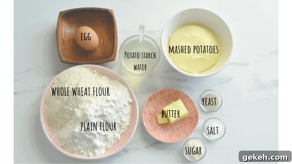 POTATO BURGER BUN RECIPE