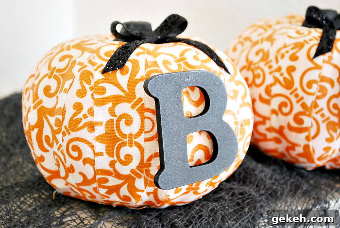 Fabric Pumpkin