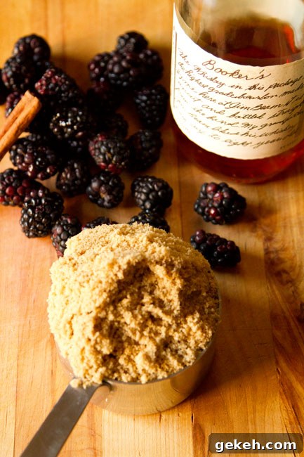 Maple - Brown Sugar - Bourbon Blackberries