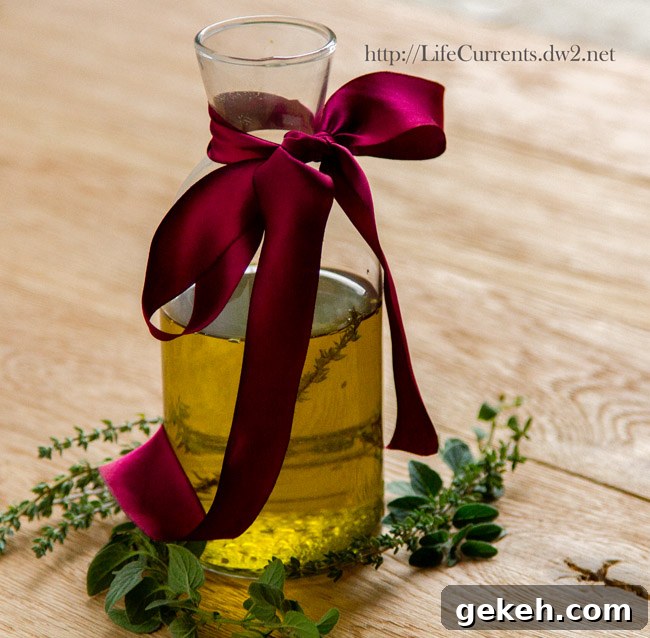 Roasted Herb Oil