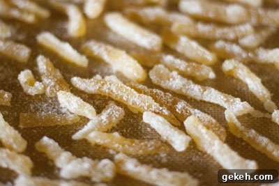 Candied Lemon Peel