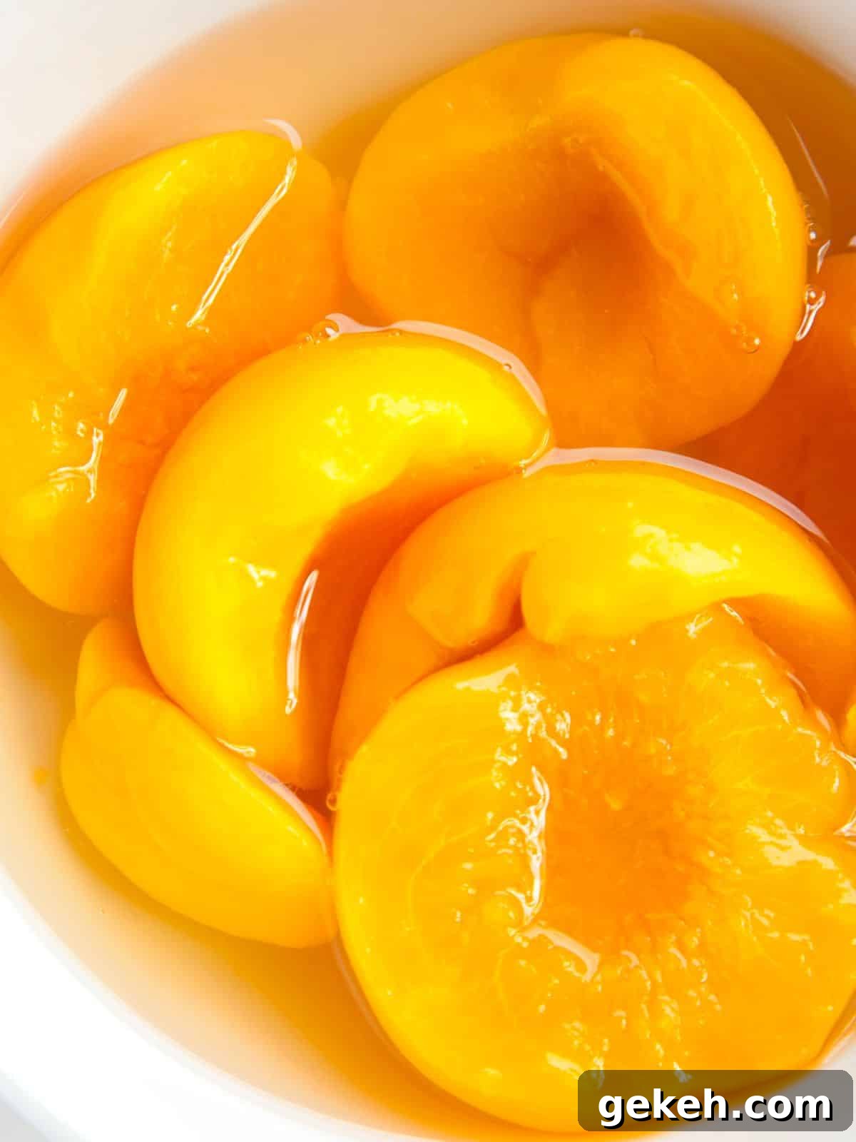 15+ Delicious Canned Peach Recipes for Every Meal 3 canned peaches in juice.