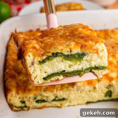 Chile Relleno Casserole Recipe: Cheesy Mexican Stuffed Pepper Bake 3 Chile Relleno feature
