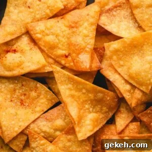 Homemade spicy tortilla chips on a plate.