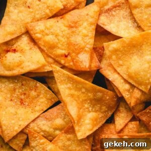 Homemade spicy tortilla chips on a plate.