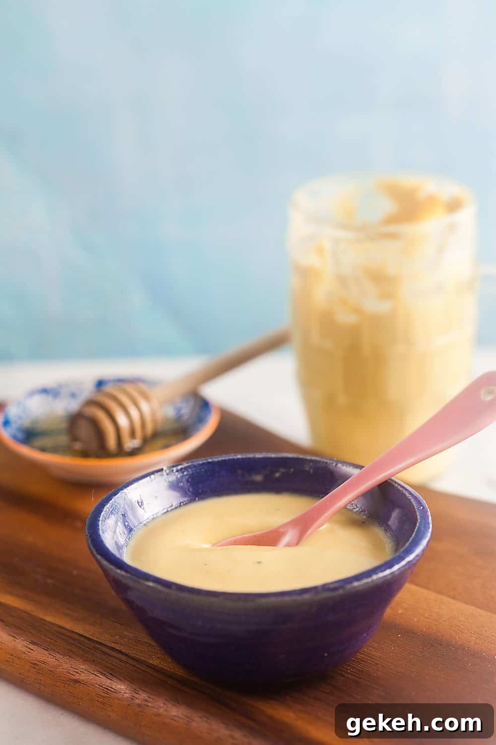 Crispy Baked Buttermilk Chicken Tenders with Honey Mustard Dip 3 Honey Mustard Sauce