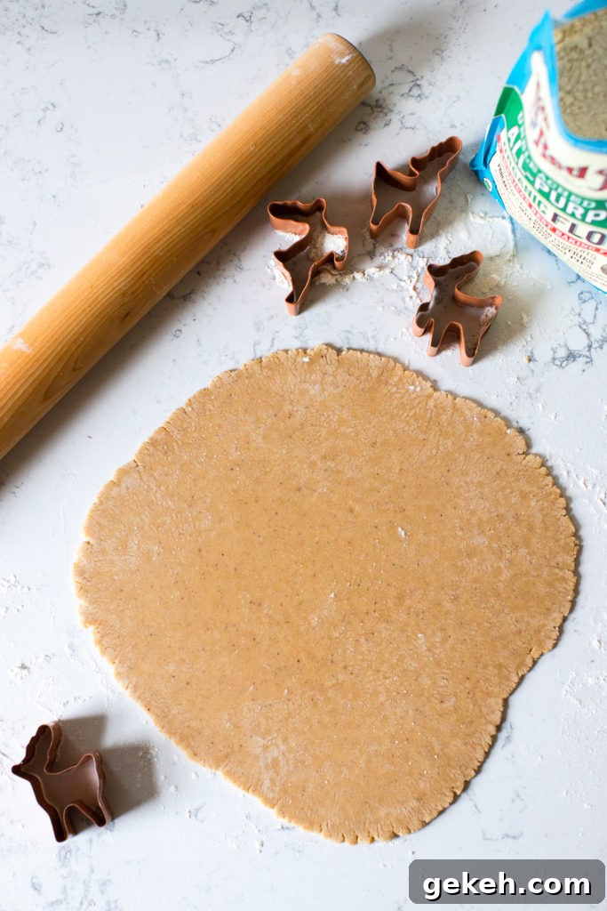 Festive Reindeer Cookies Recipe for Holiday Parties 11 Reindeer Animal Cookie dough rolled