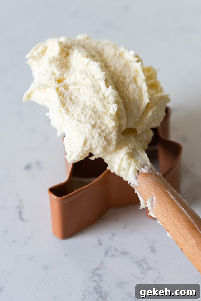 Festive Reindeer Cookies Recipe for Holiday Parties 8 beating butter, sugar and honey