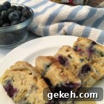 Gluten-Free Baked Blueberry Pancakes Recipe 6 gluten-free-blueberry-pancake-bread