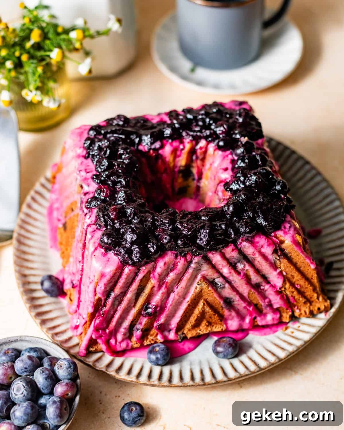 Moist Lemon Blueberry Pound Cake Recipe 8 img 21633 7