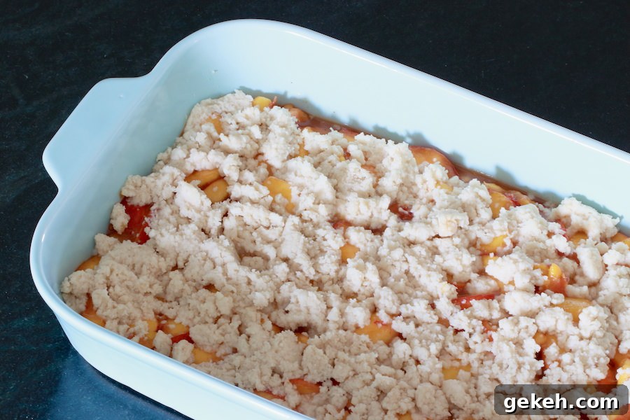 Perfectly Spiced Vegan Peach Cobbler Recipe 6 img 21847 5
