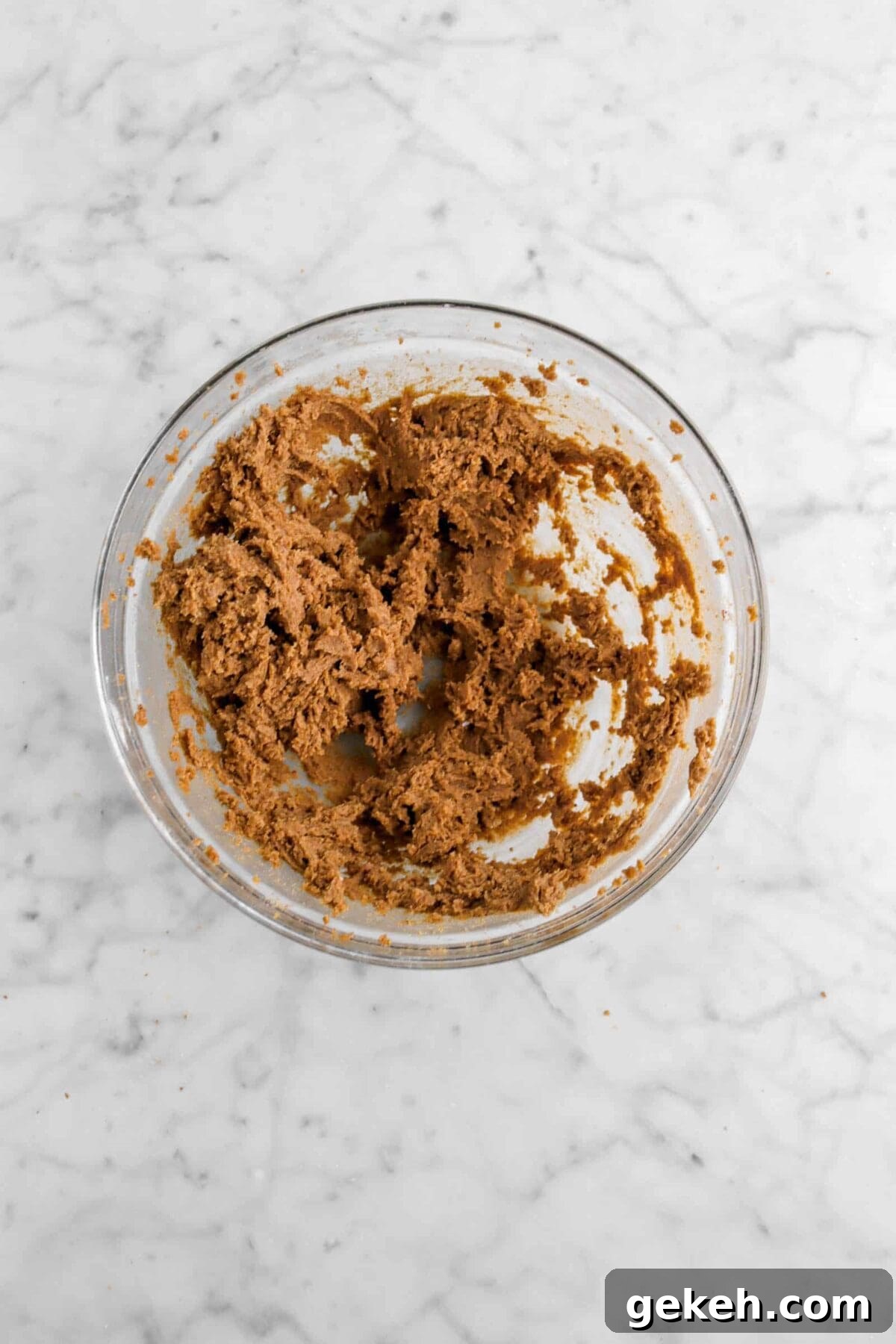 spiced butter in glass bowl