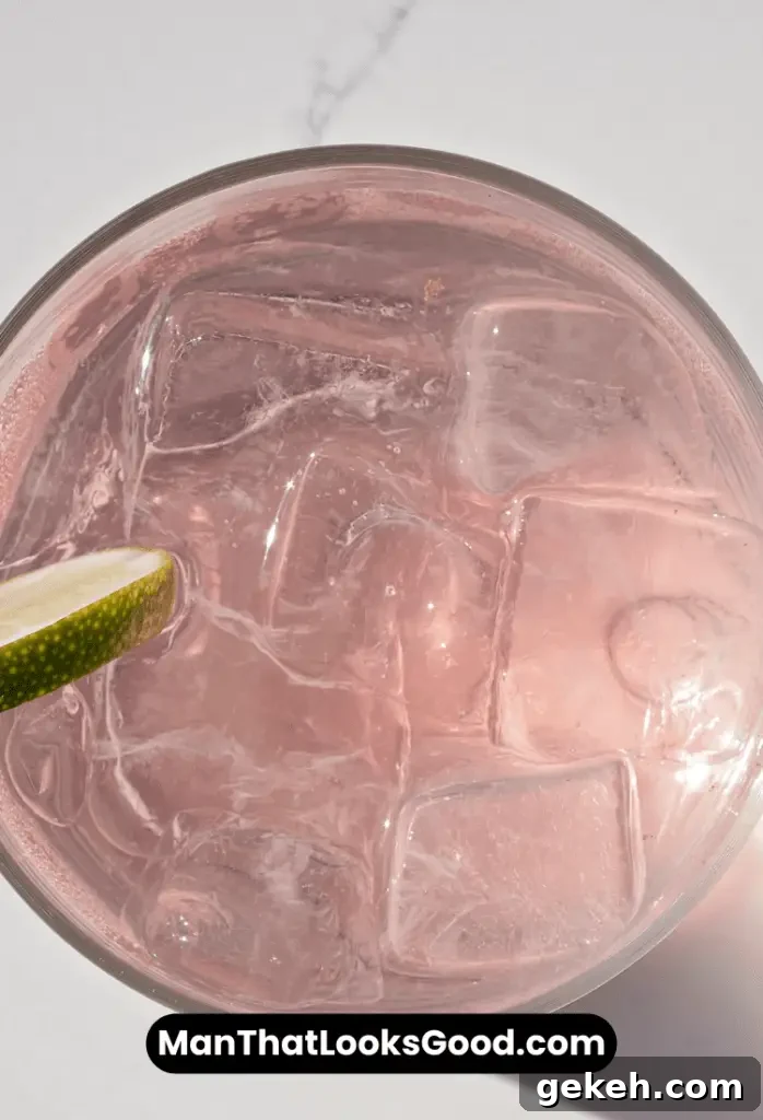 Lychee Soju Cocktail Recipe: Refreshing Asian-Inspired Drink 3 Lychee Soju Drink close-up