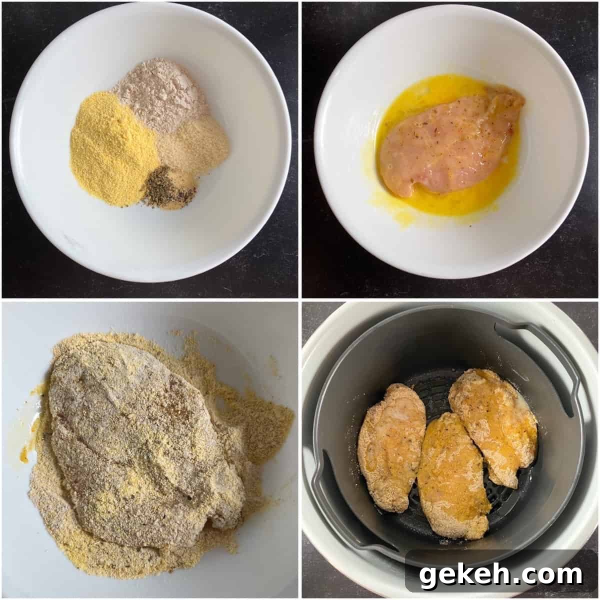 Crispy Ninja Foodi Breaded Chicken Breast Recipe 4 how to make ninja foodi breaded chicken breast