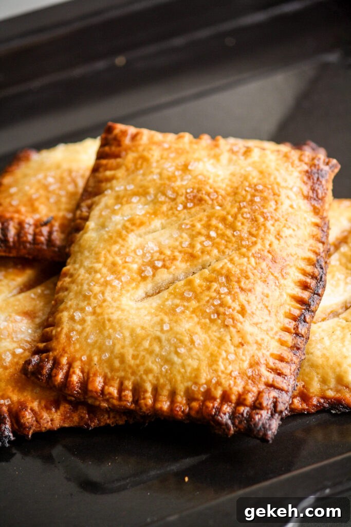 Mini Peach Hand Pies: Sweet Fruit Pockets Recipe 3 Buttery, flaky individual pies filled with jammy, cinnamon-scented peaches