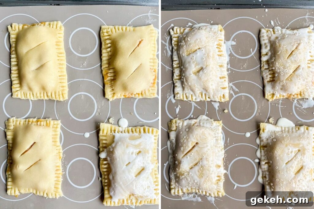 Mini Peach Hand Pies: Sweet Fruit Pockets Recipe 7 Buttery, flaky individual pies filled with jammy, cinnamon-scented peaches