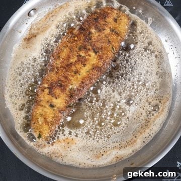 golden brown fried flounder
