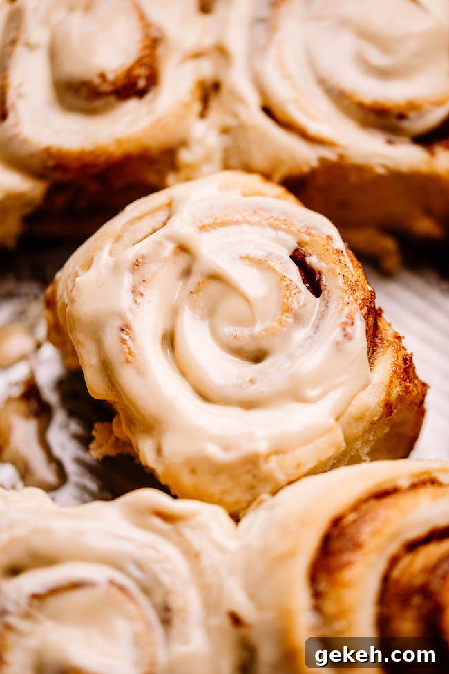 Dirty Chai Cinnamon Rolls Recipe with Espresso & Cardamom Glaze 16 img 3463 15