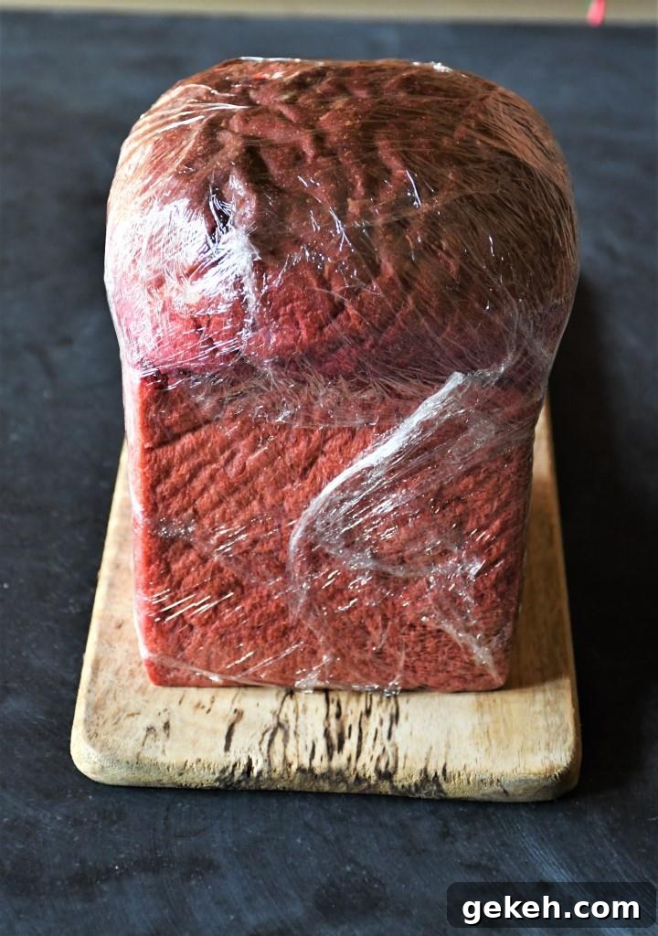 Beetroot sandwich loaf 