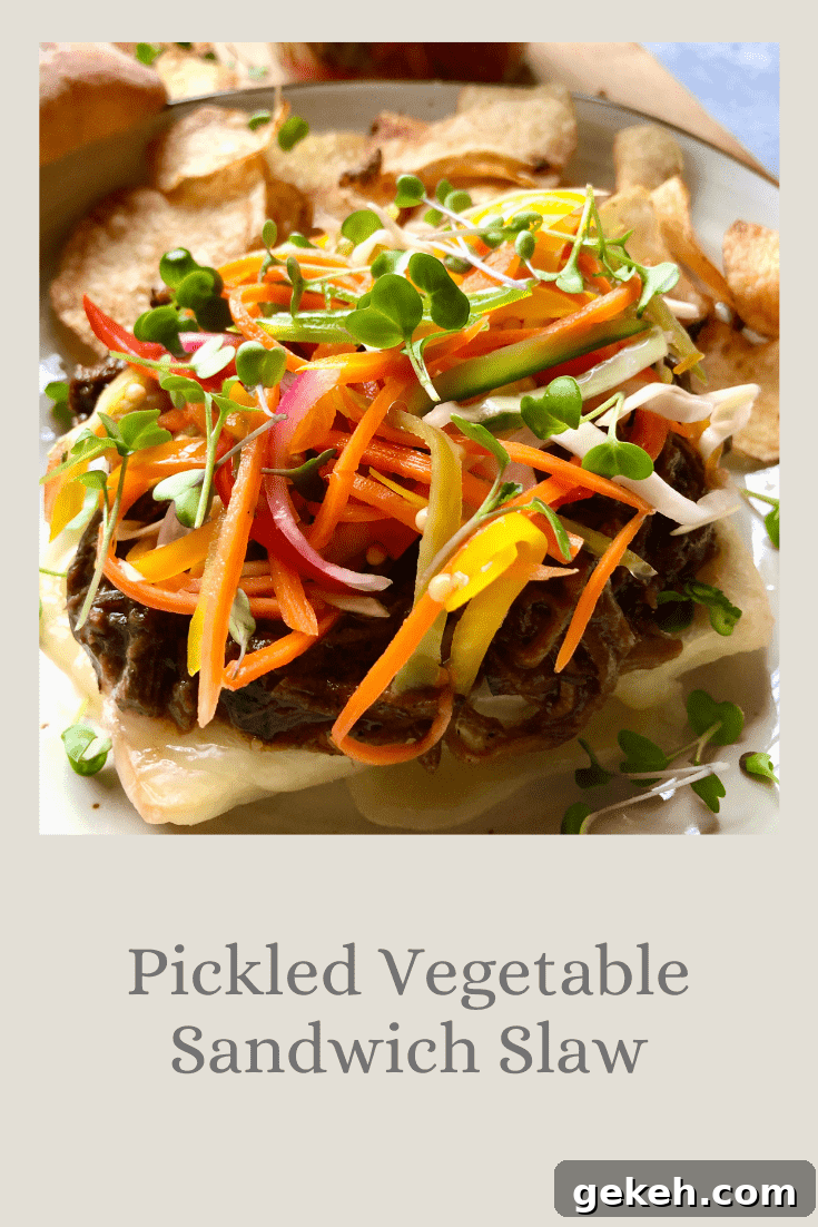 Sweet and Sour Pickled Onions Recipe for Tangy Homemade Flavor 14 Pickled Vegetable Sandwich Slaw