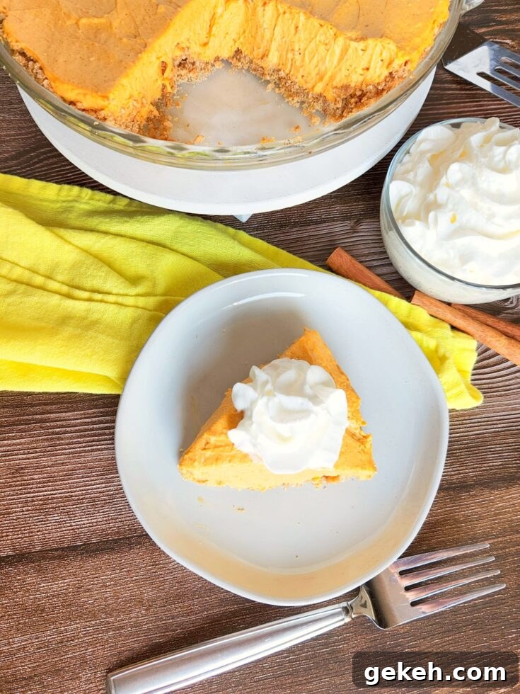 Pumpkin cheesecake small
