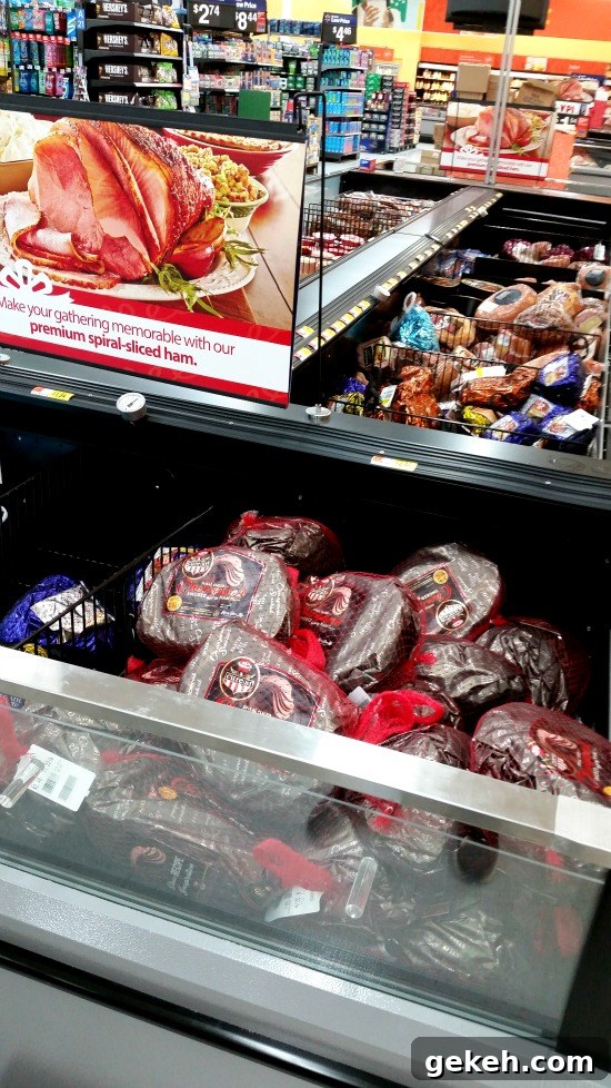 Store-bought ham
