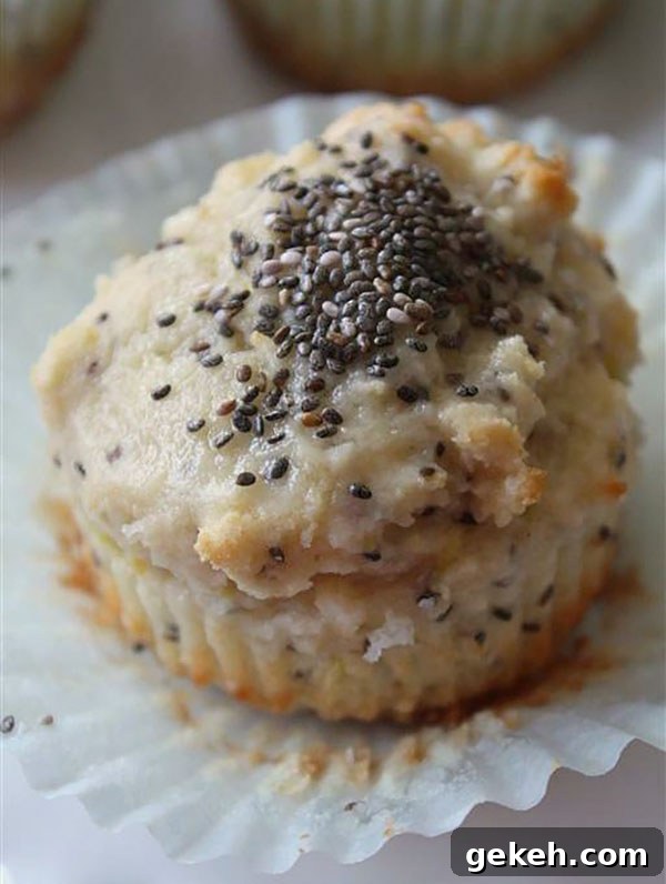 Lemon Chia Seed Muffins | 25+ Chia Seed Recipes