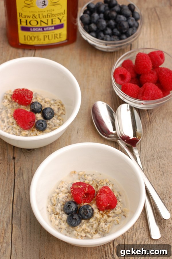 Chia Seed Overnight Oats | 25+ Chia Seed Recipes