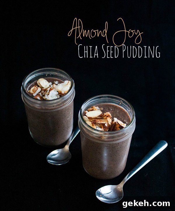 Almond Joy Chia Pudding | 25+ Chia Seed Recipes