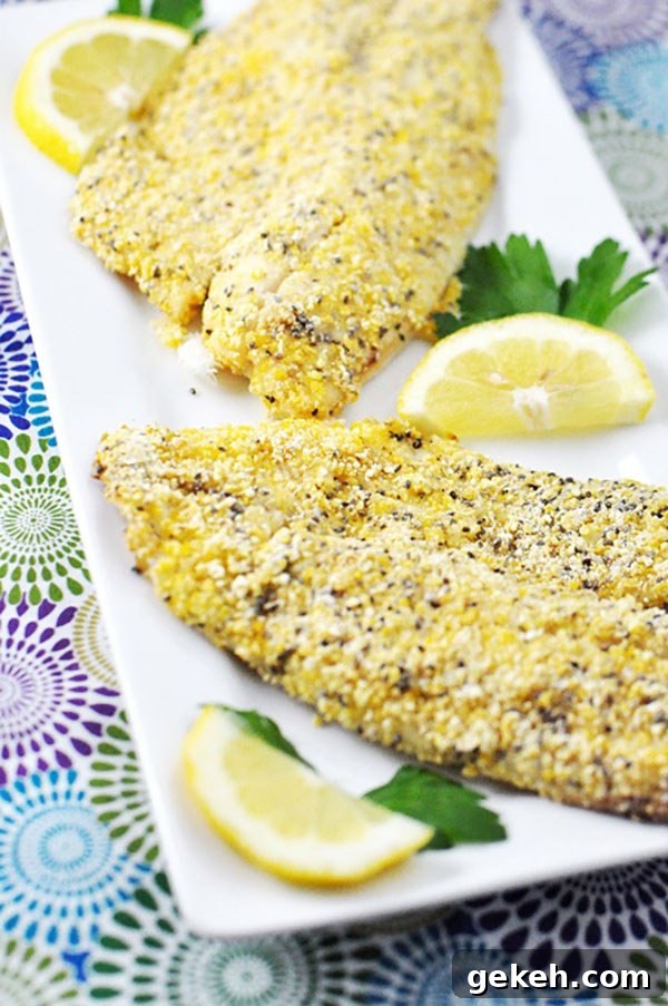Cornmeal Chia Tilapia | 25+ Chia Seed Recipes