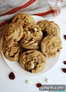 Gluten-Free Vegan Chocolate Orange Cookies (Top 8 Allergen-Free) with Video 10 gluten-free-dairy-free-white-chocolate-oatmeal-craisin-cookies
