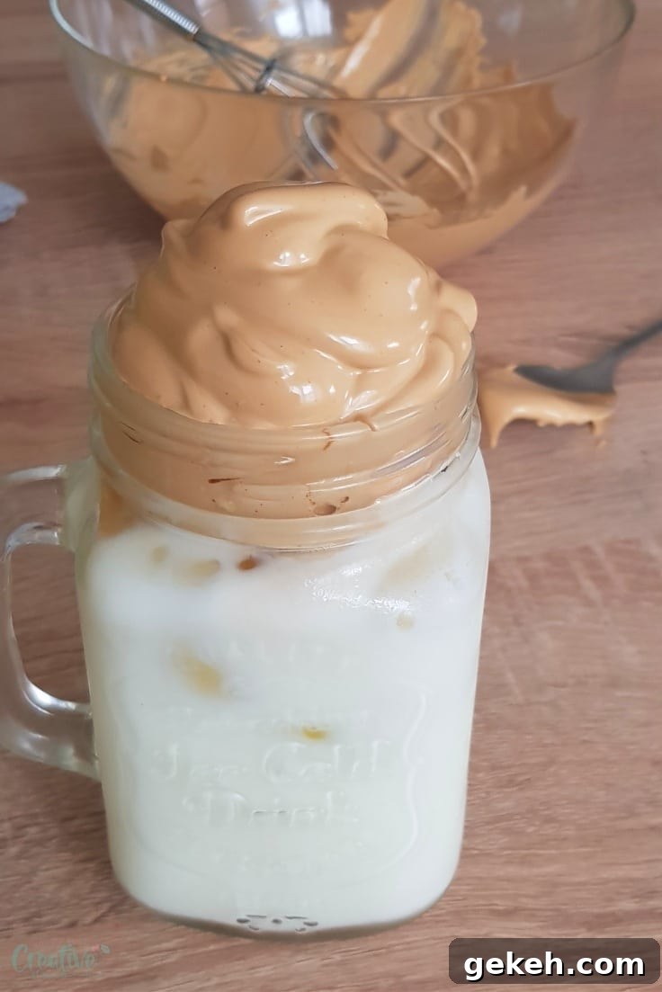 How to Make Dalgona Whipped Coffee at Home 2 Dalgona whipped coffee