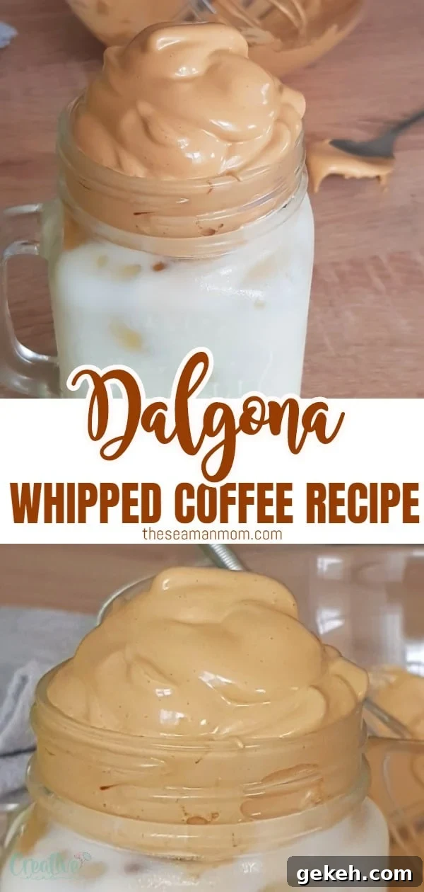 How to Make Dalgona Whipped Coffee at Home 7 Whipped coffee