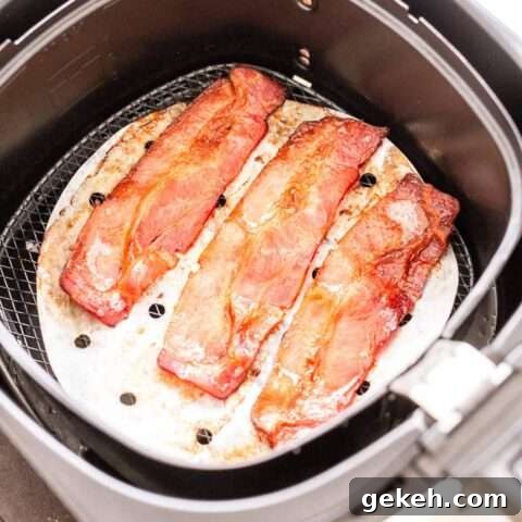 Air Fryer Bacon
