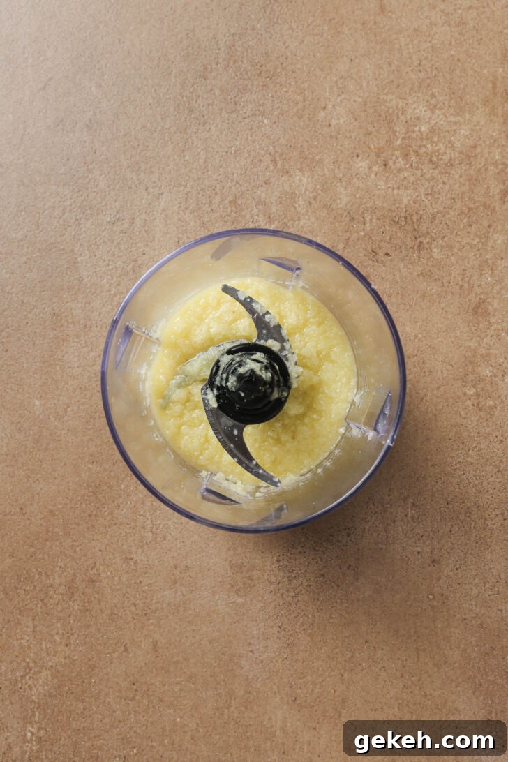 Bagara Baingan: Authentic South Indian Eggplant Curry Recipe 11 Onion, garlic and ginger pureed in a blender.