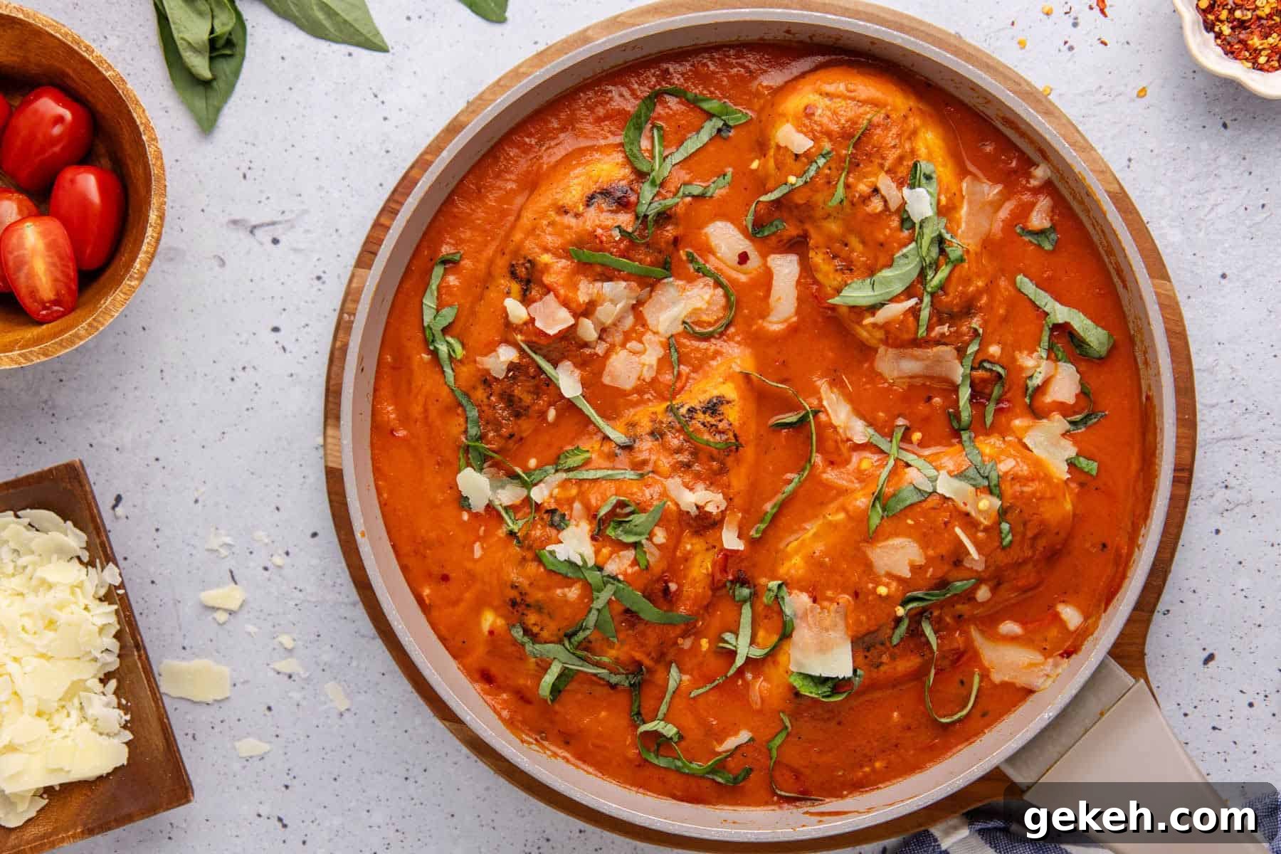 Tomato Basil Chicken
