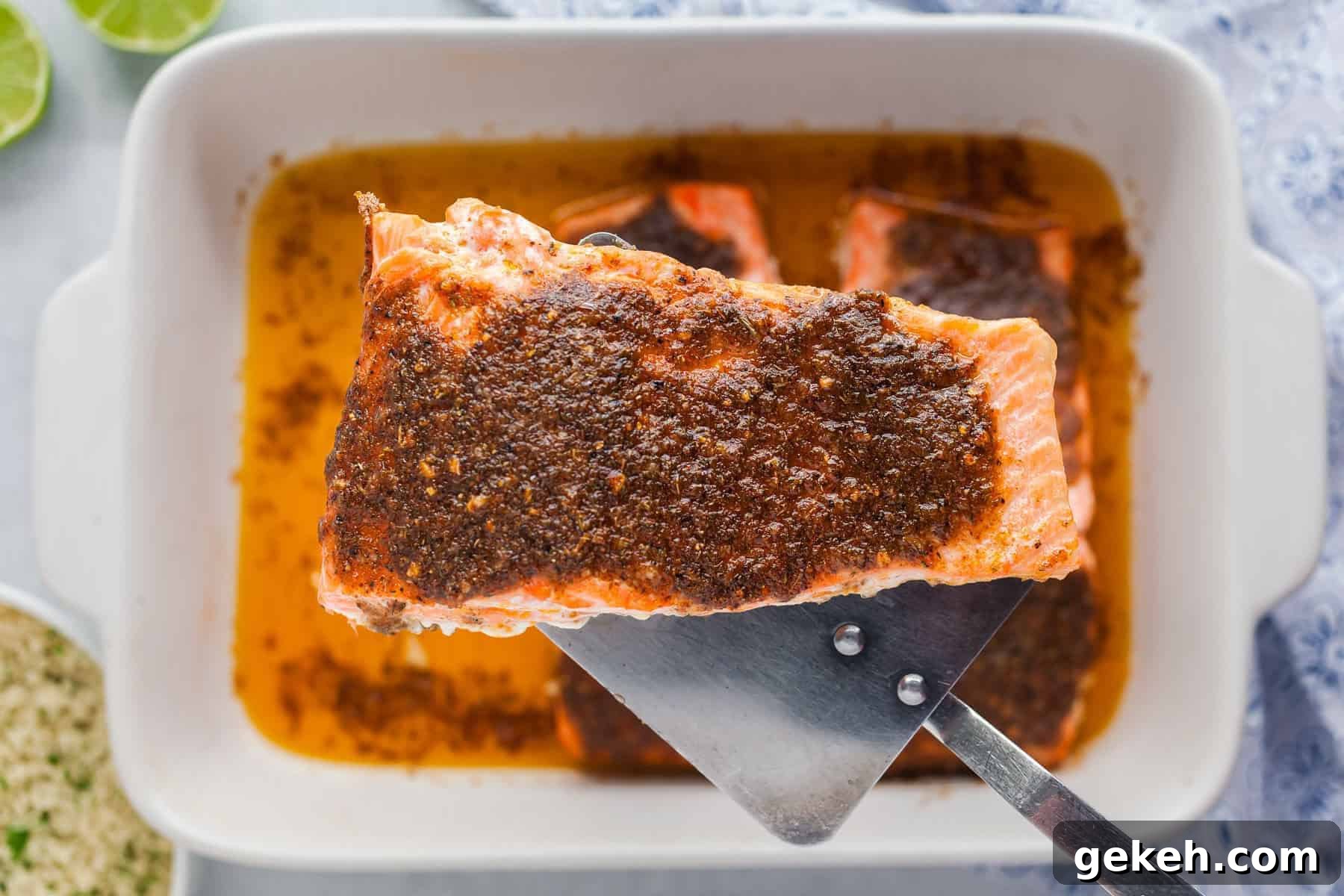 Cajun Honey Butter Salmon
