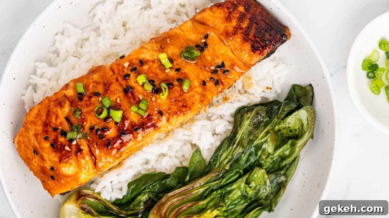 Miso Glazed Salmon