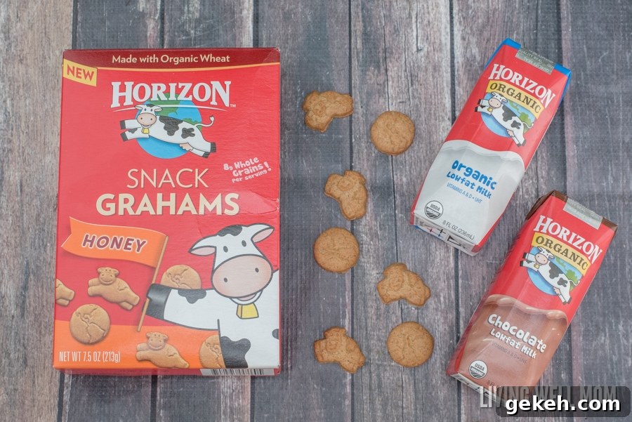 Horizon Snack Grahams varieties