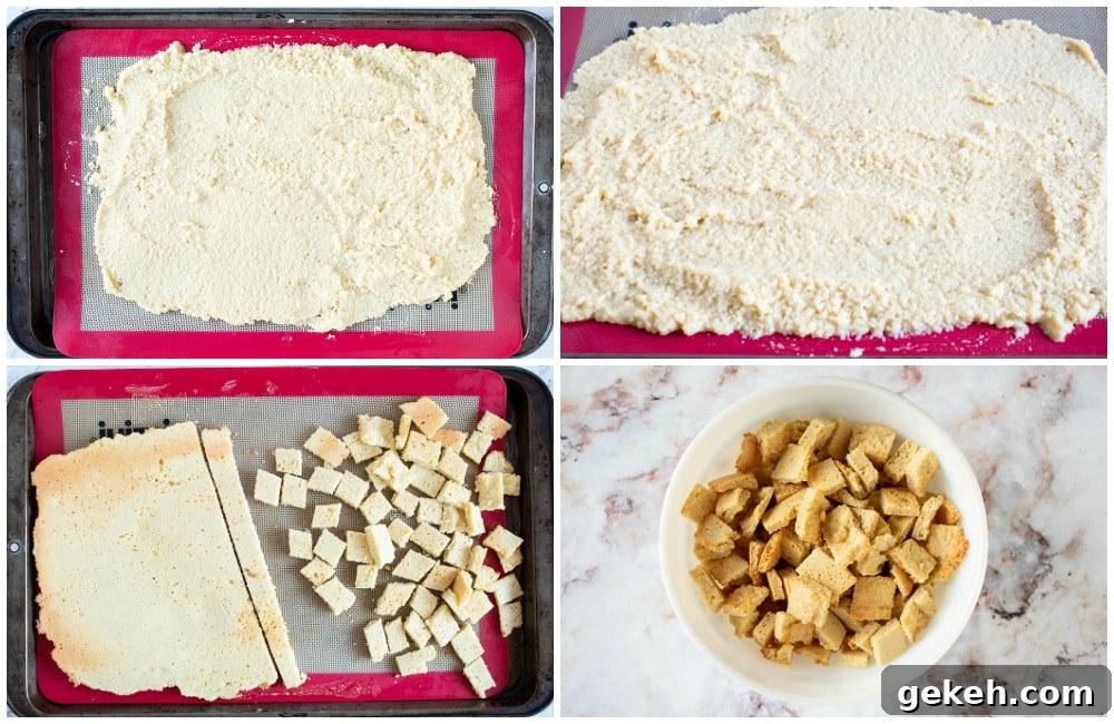 Keto Puppy Chow Recipe: Low-Carb Muddy Buddies Snack 5 keto puppy chow collage of cereal creation steps