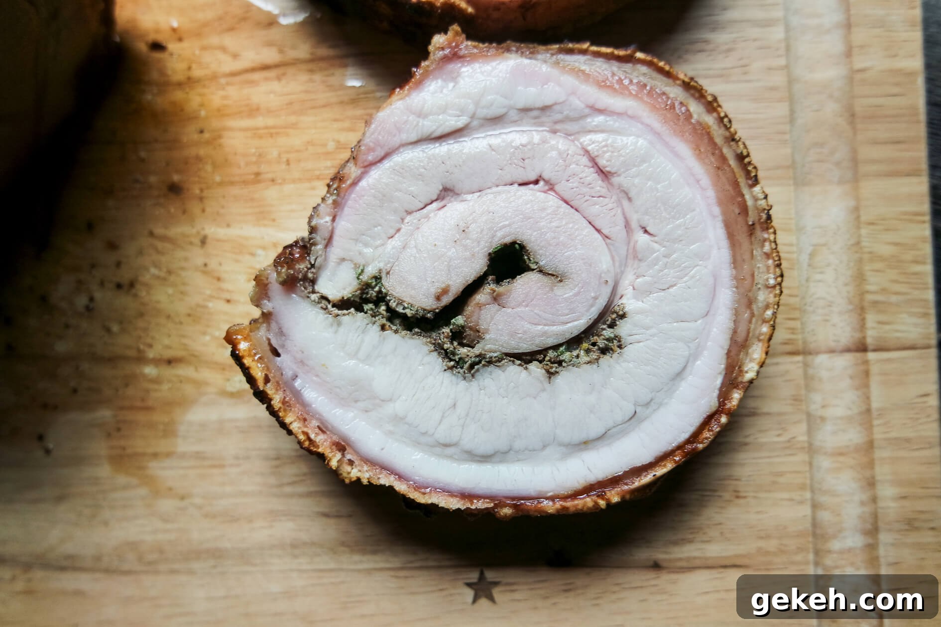 Crispy-Skinned Pork Belly Porchetta Recipe 5 perfect pork belly with crispy crackling