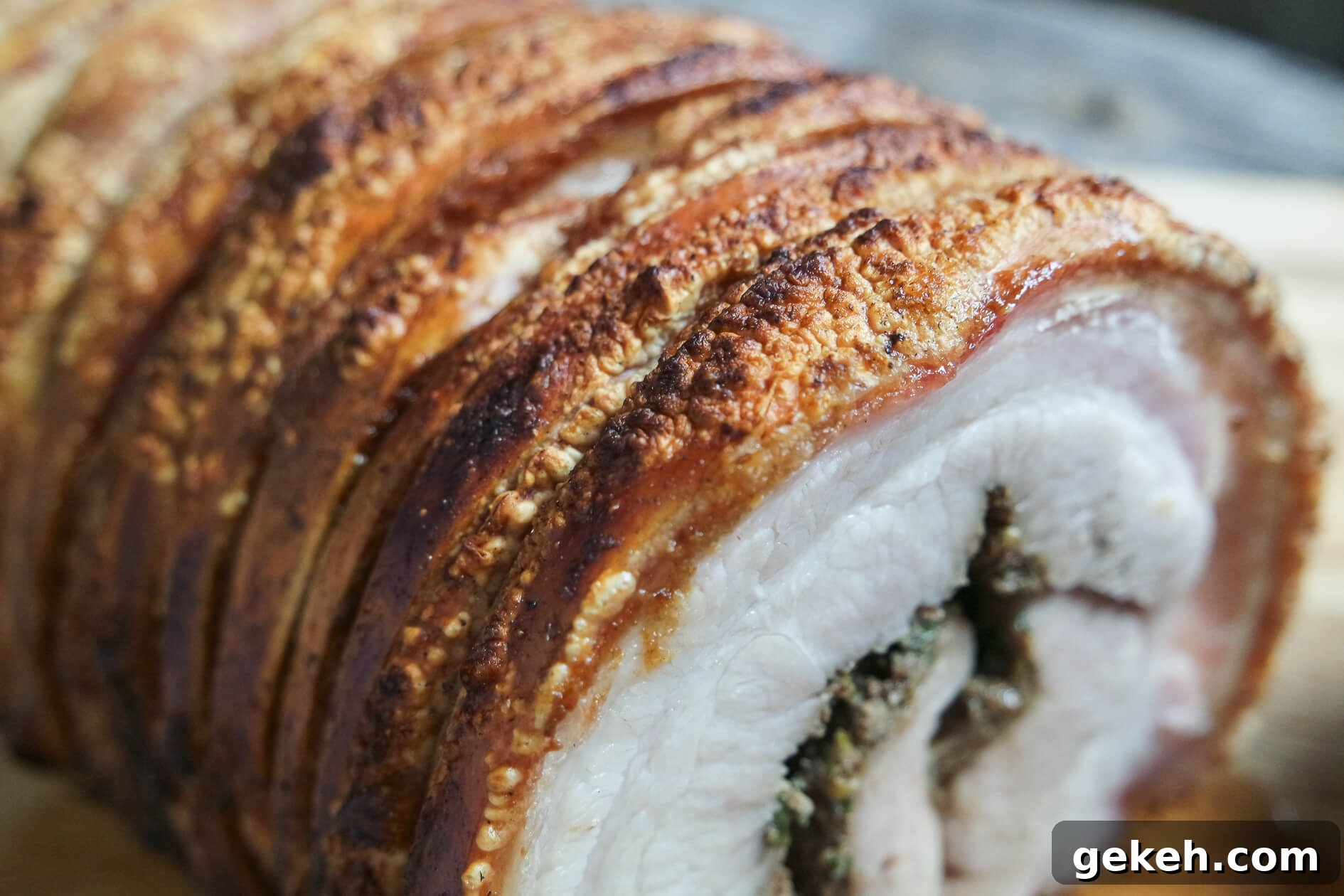 Crispy-Skinned Pork Belly Porchetta Recipe 6 crispy pork belly perfect crackling