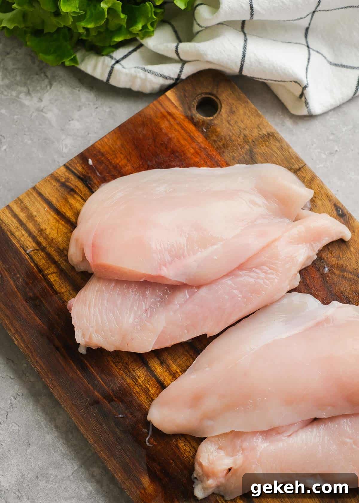 Crispy Air Fryer Chicken Sandwich Recipe 6 two chicken breasts cut into four thin chicken breast fillets