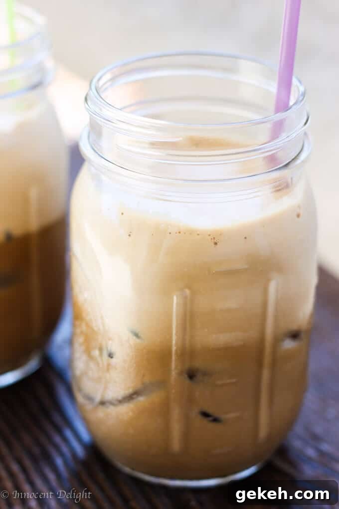 Greek Frappe Coffee is an amazingly light and creamy iced coffee that is both refreshing and comforting, all at once. Fluffy and chilled coffee — yes, please.