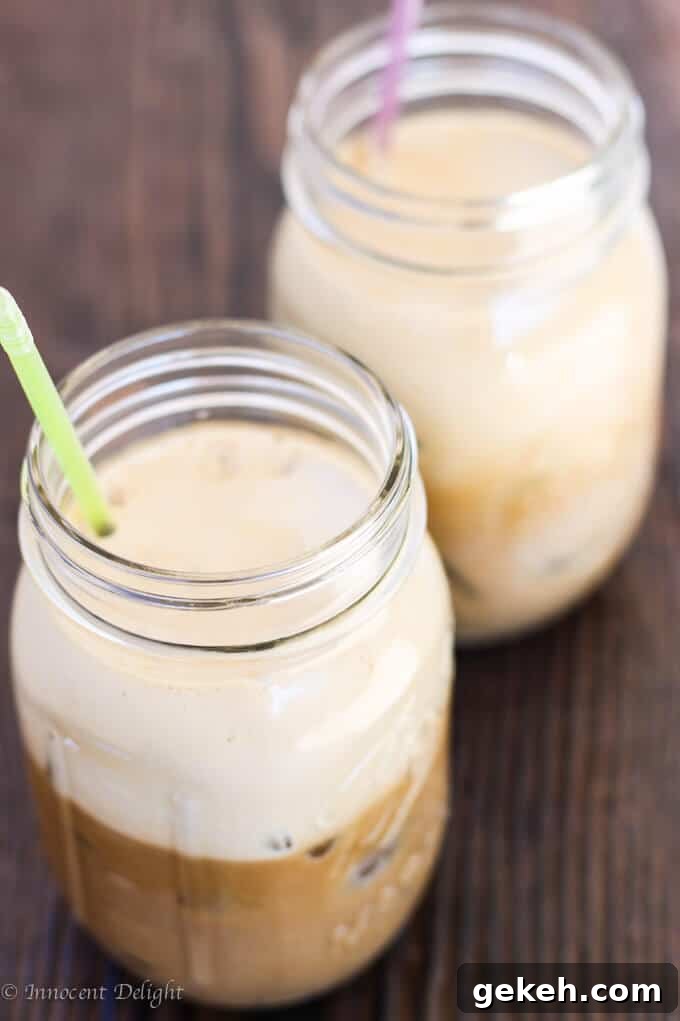 Greek Frappe Coffee is an amazingly light and creamy iced coffee that is both refreshing and comforting, all at once. Fluffy and chilled coffee — yes, please.
