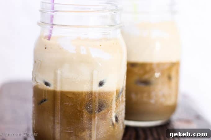 Greek Frappe Coffee is an amazingly light and creamy iced coffee that is both refreshing and comforting, all at once. Fluffy and chilled coffee — yes, please.